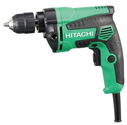 HiKOKI Rev & Variable Speed Hand Drill 3/8" 600W 1,4kg D10VC3